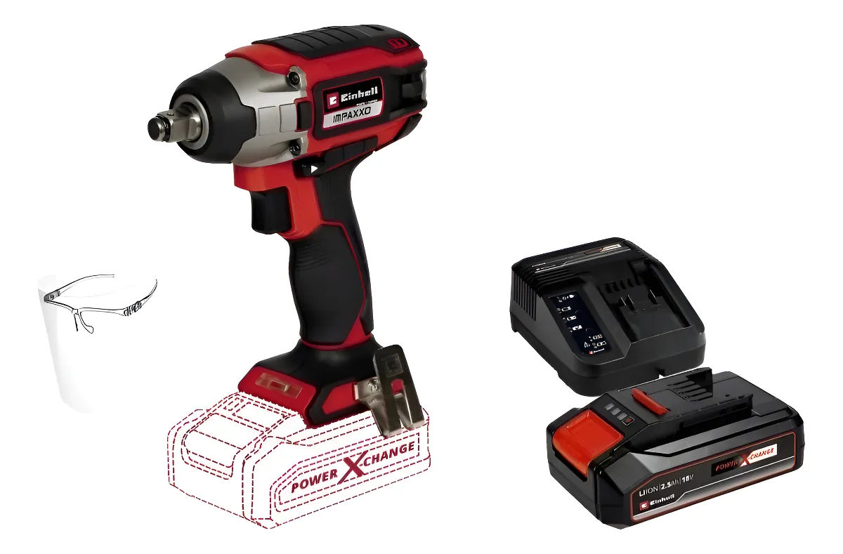Llave De Impacto Impaxxo 18/230 230nm Einhell + Bateria