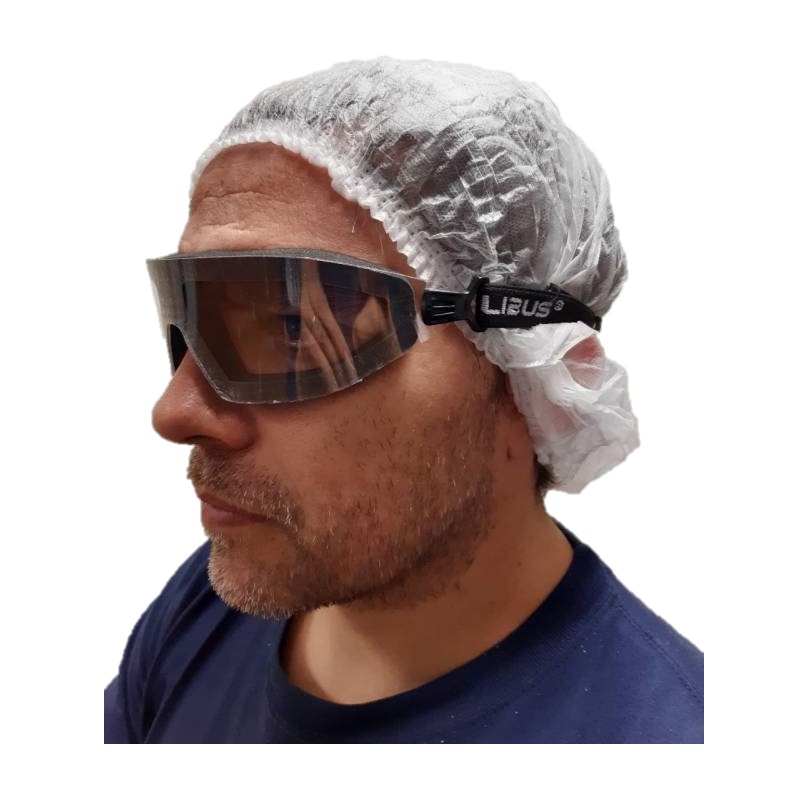 Antiparra Protecci&oacute;n Ocular Transparente Negro Libus