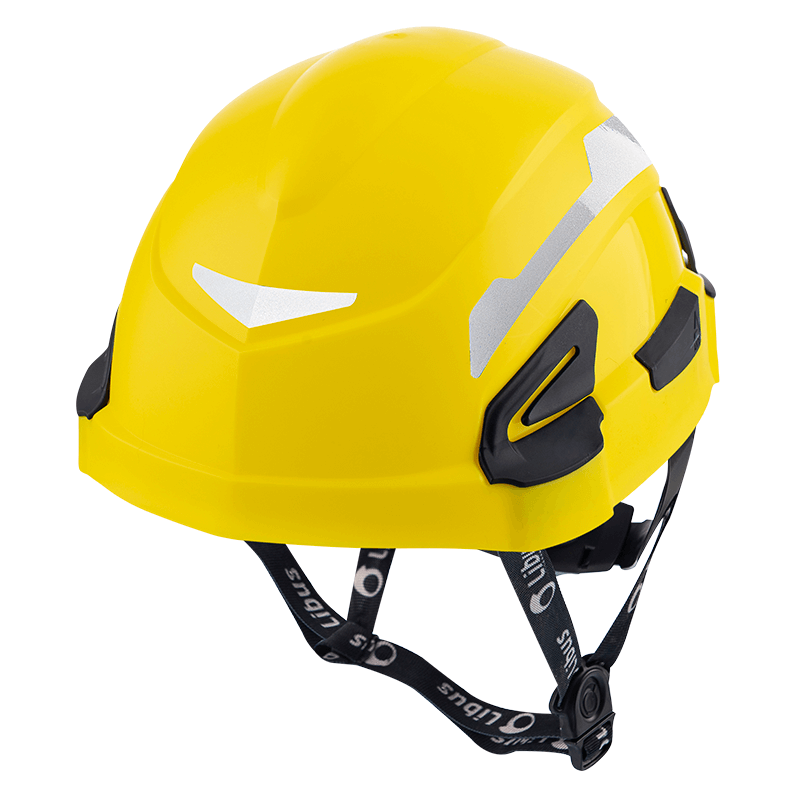 Casco De Seguridad Libus Apto Altura Completo Andes Amarillo