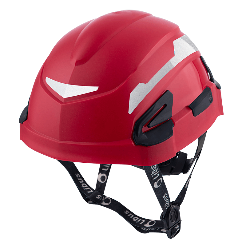 Casco De Seguridad Libus Apto Altura Completo Andes Rojo