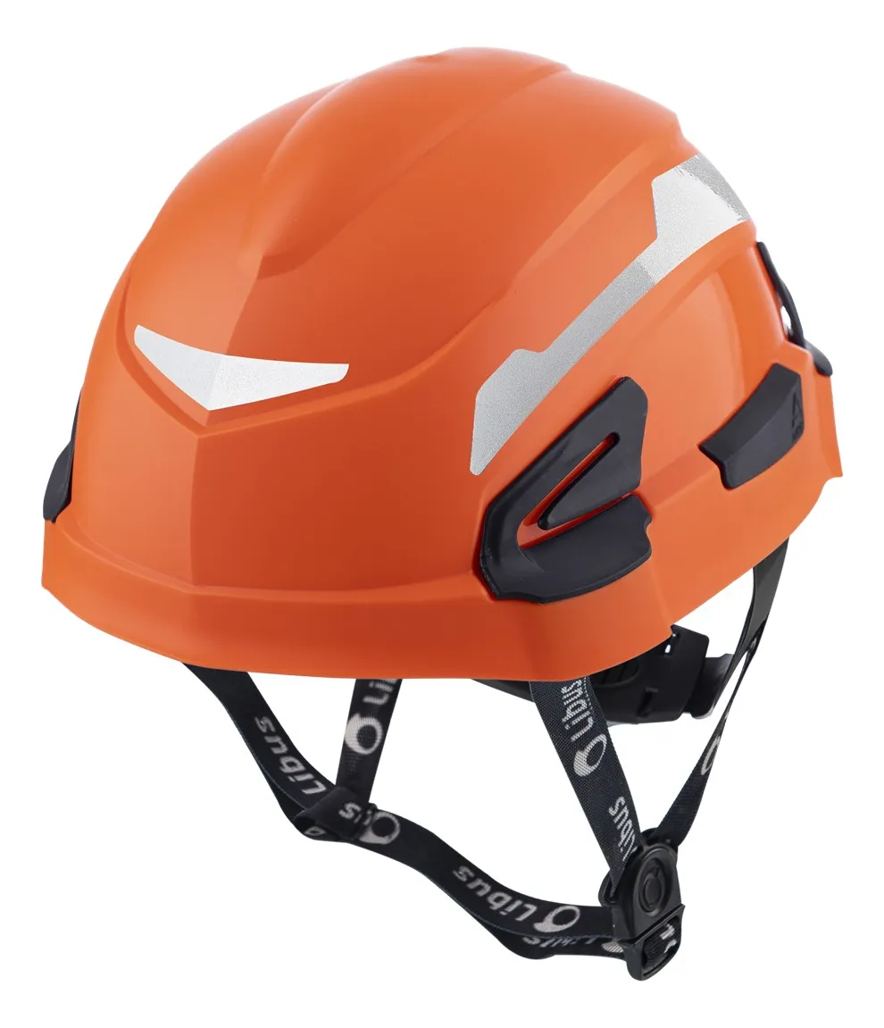 Casco De Seguridad Libus Andes Naranja Textil Con Ratchet