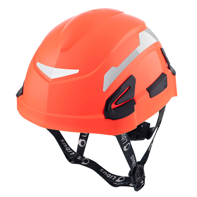 Casco De Seguridad Libus Apto Altura Completo Andes Naranja