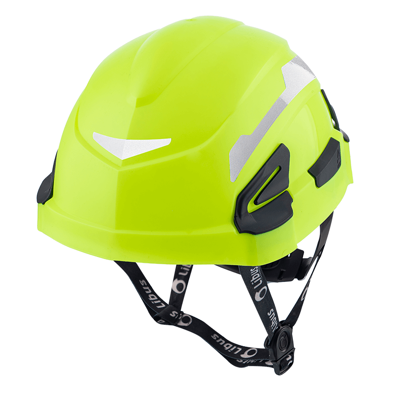 Casco De Seguridad Libus Apto Altura Completo Andes Amarillo Fluo