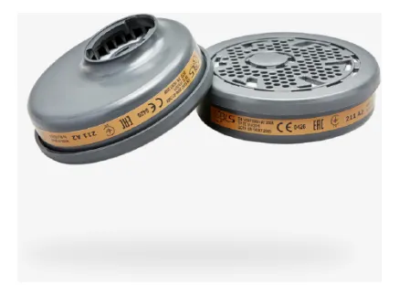 Kit Cartuchos Filtros Libus Bls Gas 211 (a2) P/ Gases Y Vo