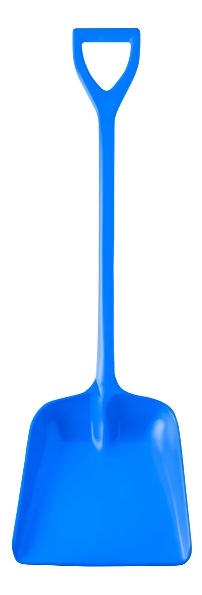 Pala Cuadrada Teca para Nieve Antichispa Polipropileno 1.12m Azul