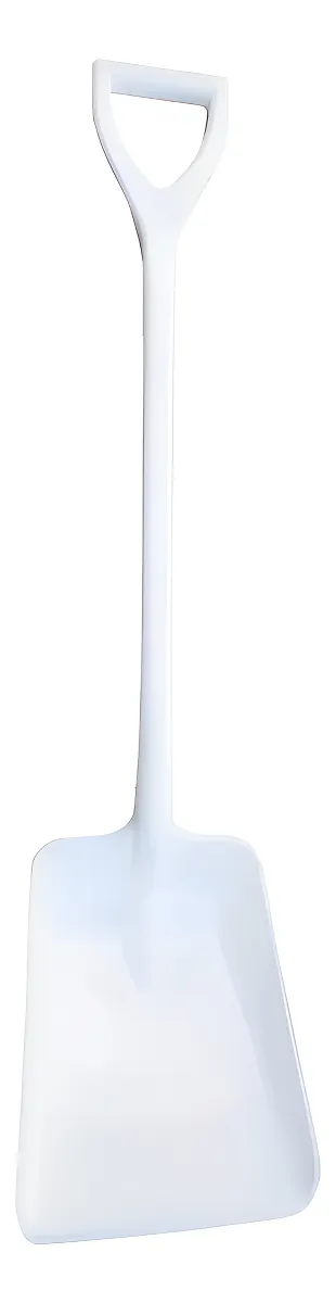 Pala Cuadrada Teca para Nieve Antichispa Polipropileno 1.12m Blanco
