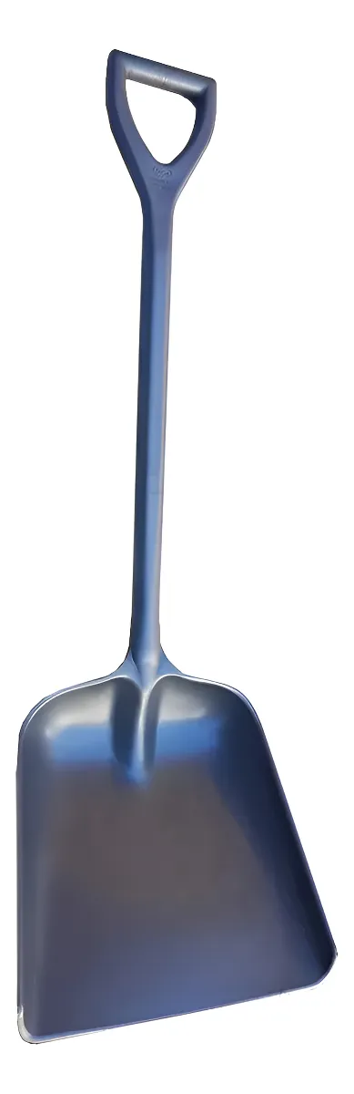 Pala Cuadrada Teca para Nieve Antichispa Polipropileno 1.12m Gris